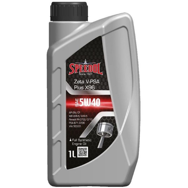 фото Моторное масло SPEEDOL ZETA V-PSA PLUS X96 5W-40, 1л 