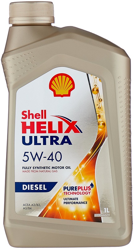 фото Моторное масло Shell Helix Ultra Diesel 5W-40 1л 