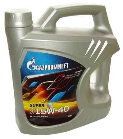 фото Моторное масло Gazpromneft Super 15W-40 5л 