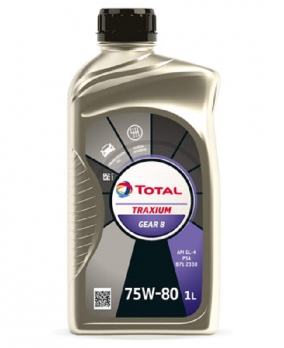 фото Трансмиссионное масло Total Traxium Gear 8 75W-80 1л. 