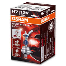 фото Автолампа OSRAM H7 12V 55W Night Breaker Laser +150% 