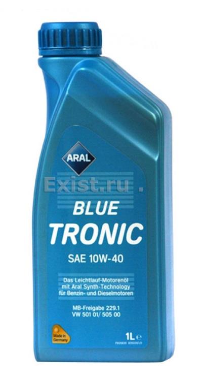 фото Моторное масло Aral BlueTronic 10W-40 1л 