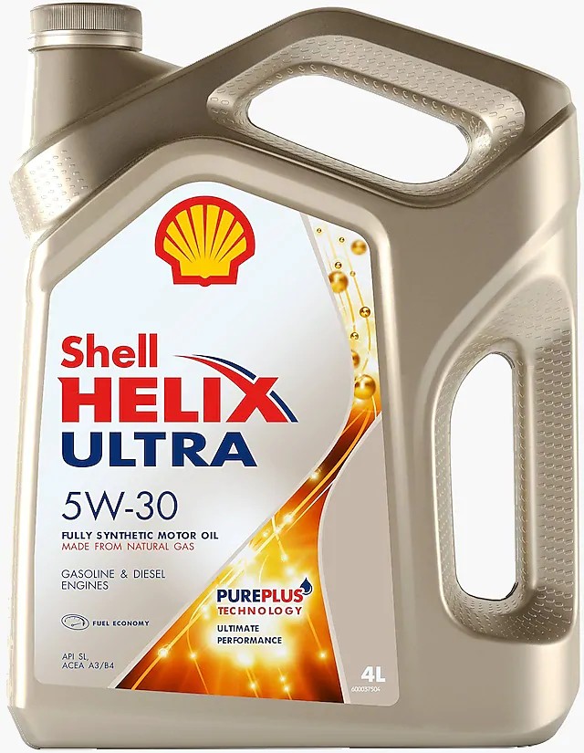 фото Моторное масло Shell Helix Ultra 5W-30 4л 