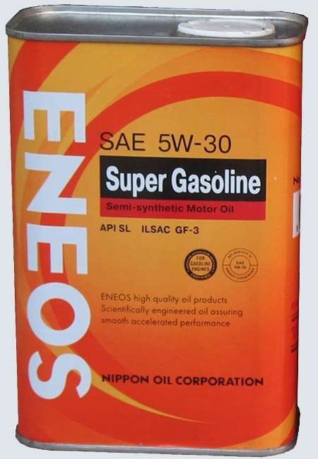 Картинка Моторное масло ENEOS Super Gasoline SL 5W-30 0.94л 