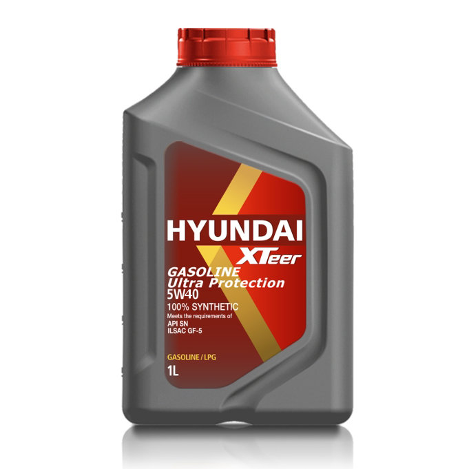 фото Моторное масло для HYUNDAI XTeer Gasoline Ultra Protection 5W-40 SP 1л 