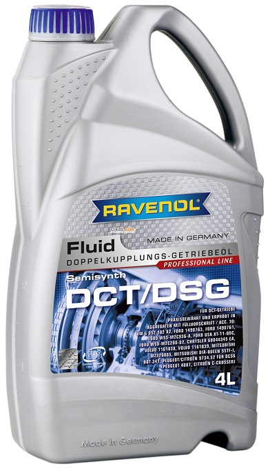 фото Трансмиссионное масло RAVENOL DCT/DSG Getriebeoil Fluid 4л 