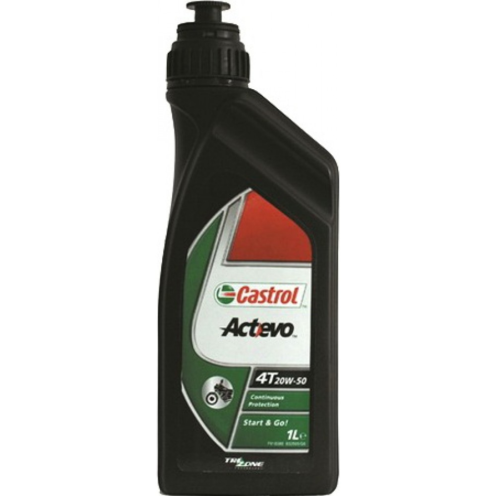 фото Моторное масло Castrol ACT>evo 4T 20w-50 1л 