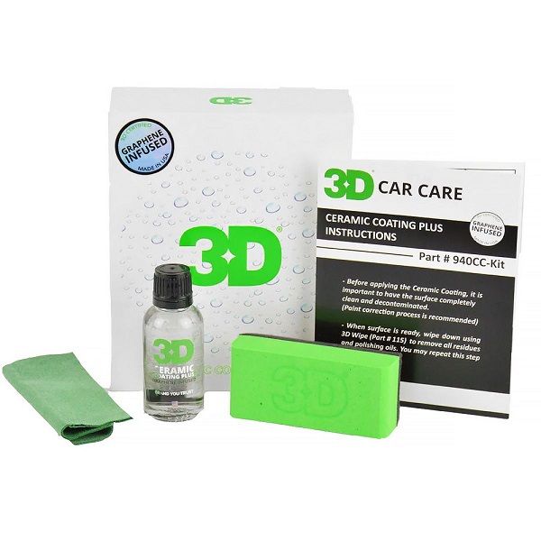 фото Керамическое покрытие 3D 940 Ceramic+Graphene 30мл 