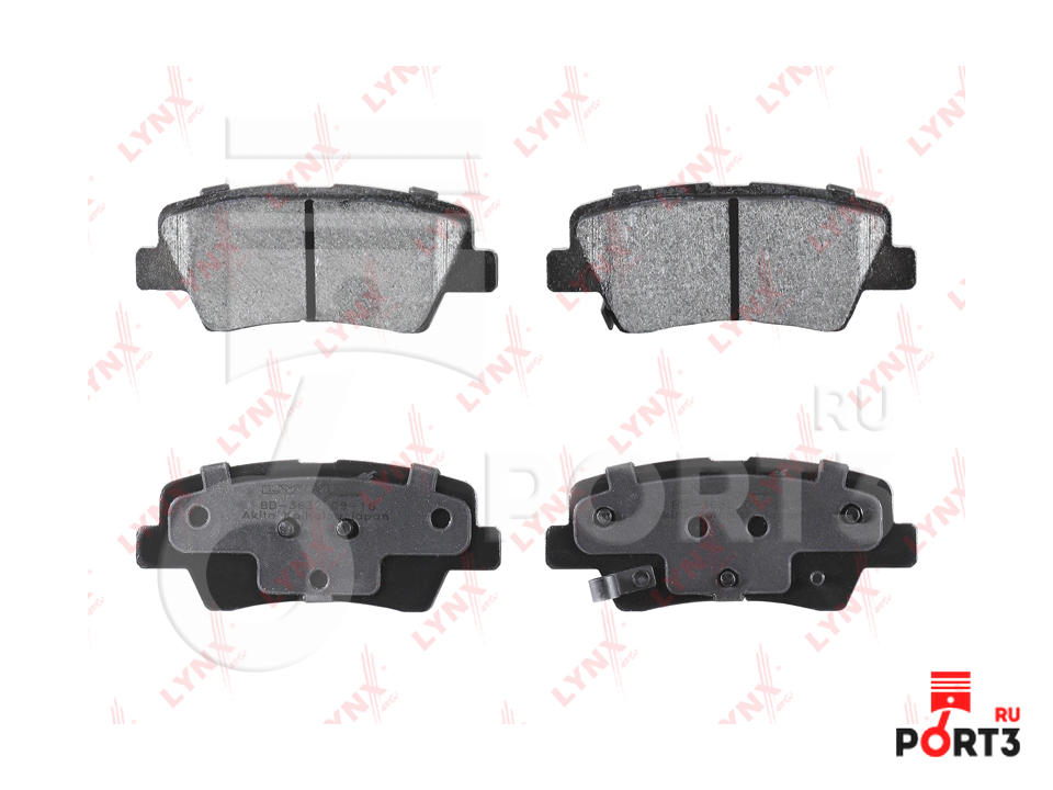 фото Колодки тормозные дисковые задние LYNX BD-3632 