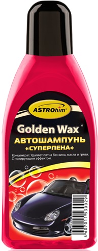 фото Автошампунь "Суперпена" Golden Wax 500мл. АС-305 АСТРОХИМ  