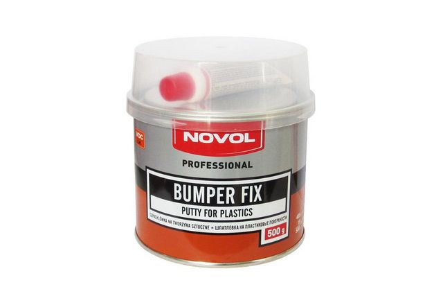 фото Шпатлевка "Novol" для пластика "Bumper Fix" (0,5кг)  