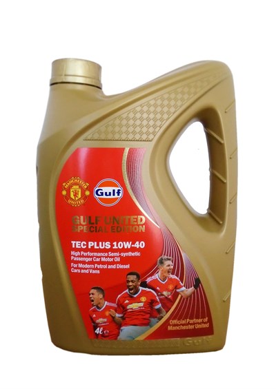 фото Моторное масло GULF United TEC Plus SAE 10W-40 4л 