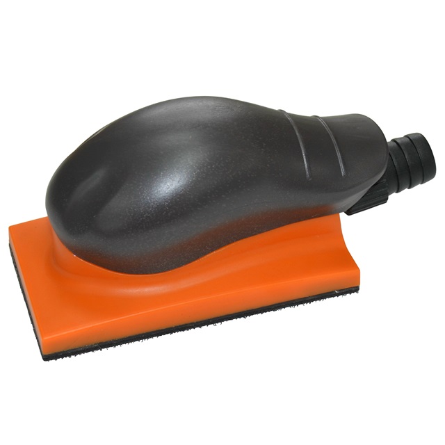 фото Шлифблок с пылеотводом 70х125мм малый 13 отверстий Русский Мастер РМ-91808 