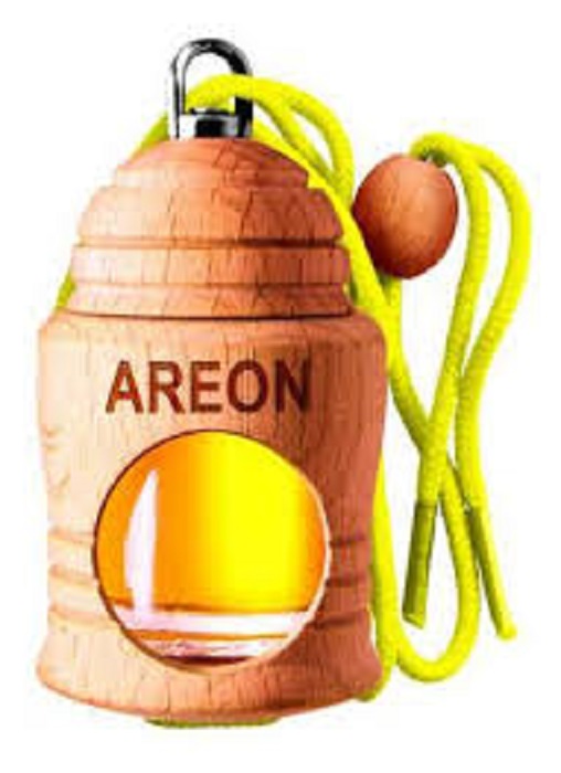 фото Ароматизатор подвесной Areon Fresco Premium деревянный бутылка в ассортименте 