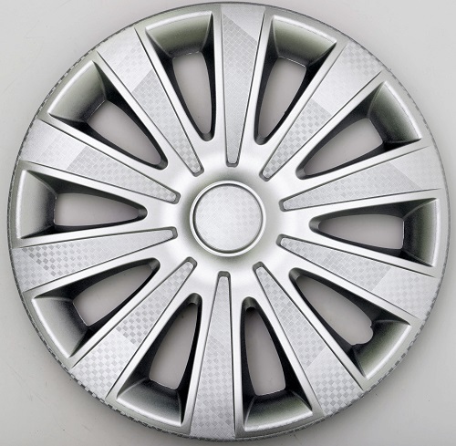 фото Колпаки колесные R13 "STAR" Карат серебро 4шт 