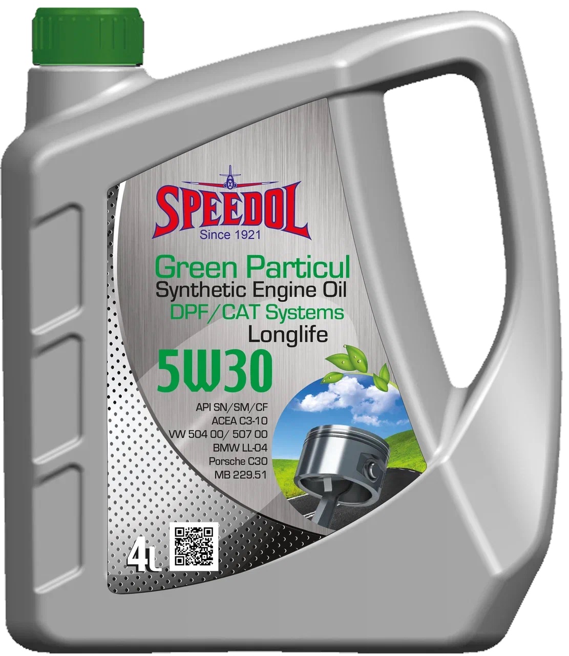 Моторное масло SPEEDOL GREEN PARTICUL 5W-30 C3, 4л