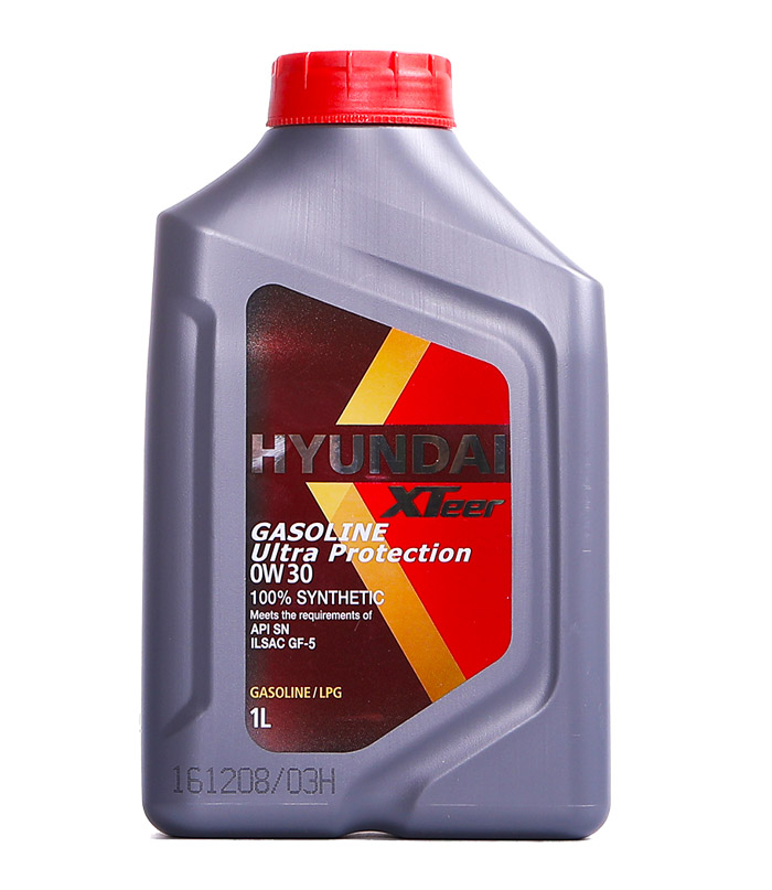 фото Моторное масло для HYUNDAI XTeer Gasoline Ultra Protection 0W-30 SP 1л 