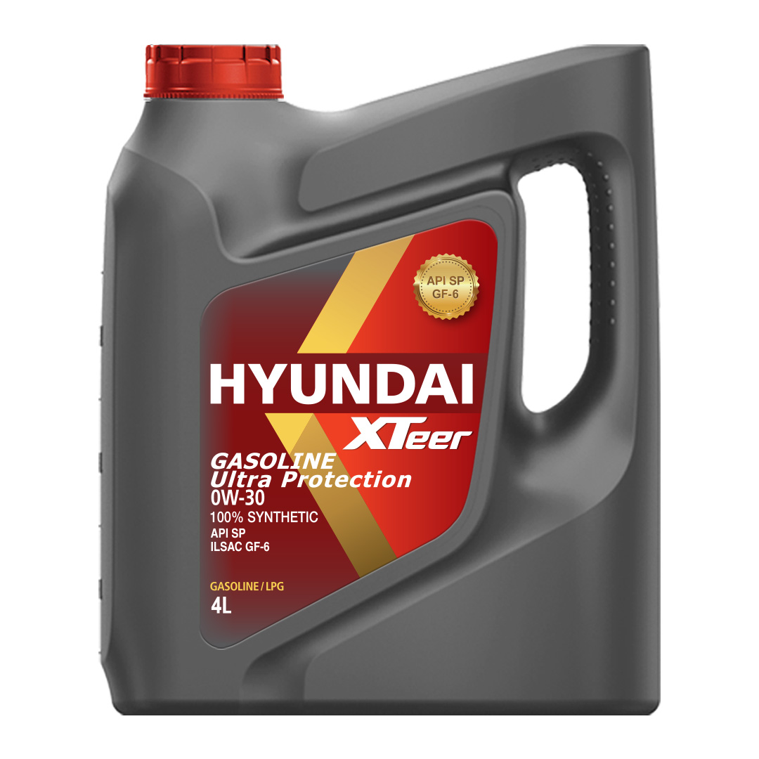 фото Моторное масло для HYUNDAI XTeer Gasoline Ultra Protection 0W-30 SP 4л 