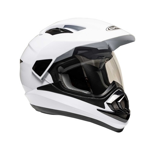 фото Шлем (кроссовый) GSB White Glossy XP-14 A L 