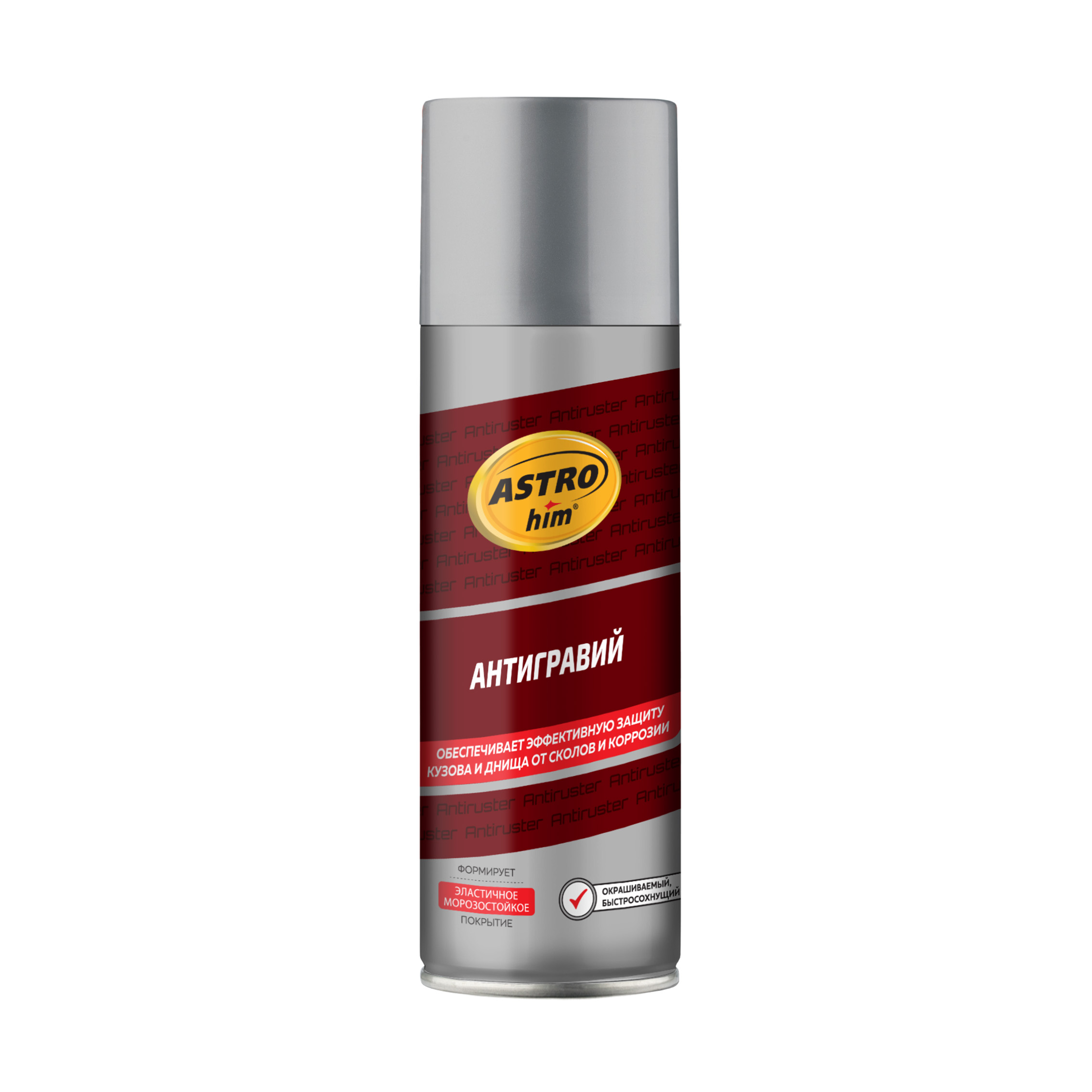 фото Антигравий прозрачный аэрозоль 520мл. АС-480 АСТРОХИМ   