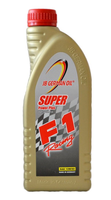 Картинка Моторное масло JB GERMAN OIL Super F1 Plus Racing SAE 10W-60 A3/B4 1л  