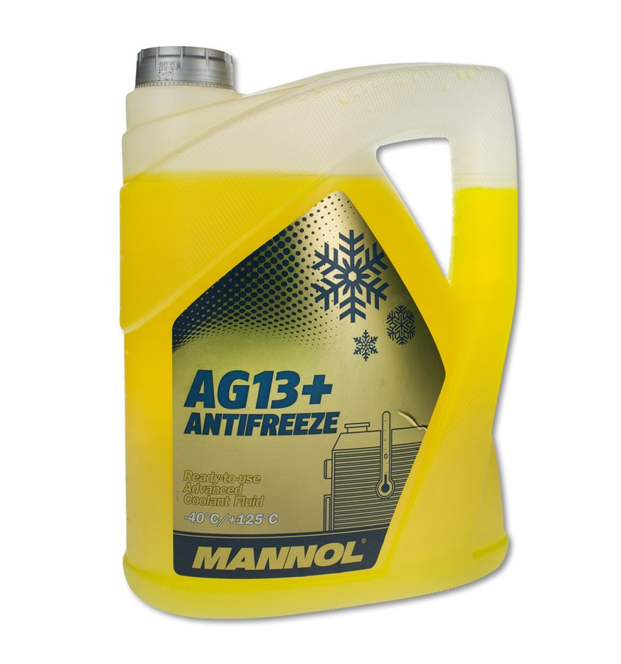 Картинка Антифриз AG13+ 5л /-40С/ Antifreeze AG13+ Advanced/(желтый) 