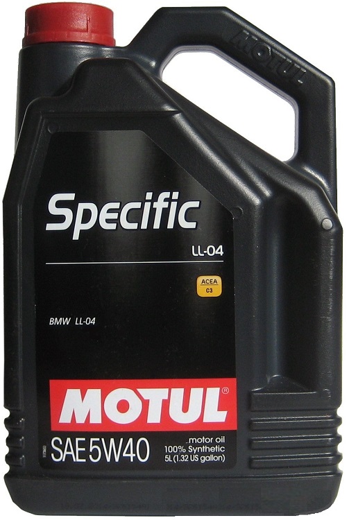 Картинка Моторное масло MOTUL Specific BMW LL 04 5W-40 5л 