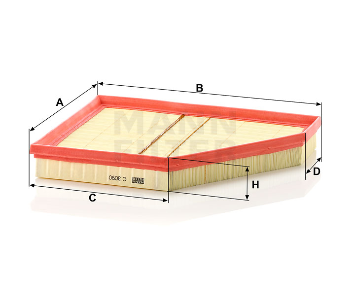 фото Фильтр воздушный MANN C 3090 