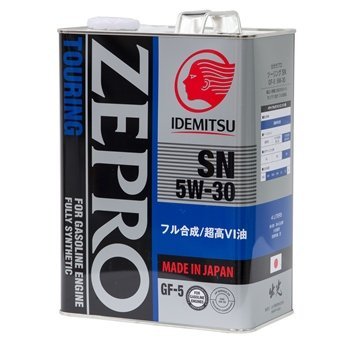 фото Моторное масло IDEMITSU Zepro Touring F-S SN/GF-5 5W-30 4л 