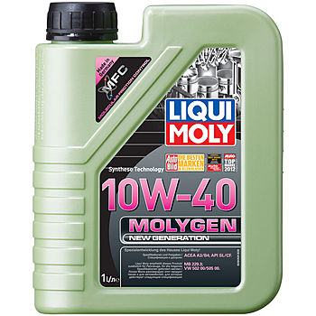 фото Моторное масло Liqui Moly НС Molygen Generation 10W-40 SL/CF;A3/B4 1л 