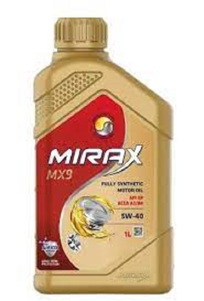 фото Моторное масло Mirax MX9 5W-40 SP 1л 