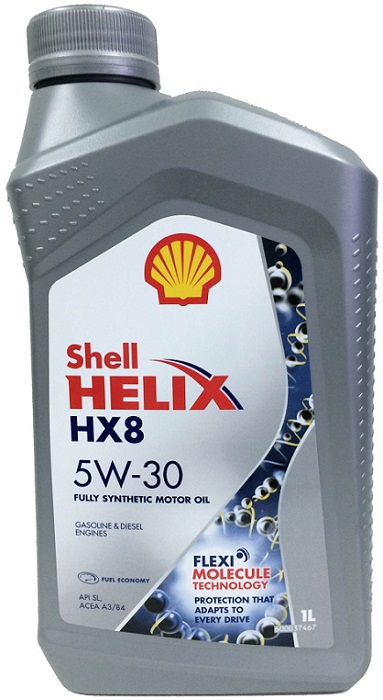 фото Моторное масло Shell Helix HX8 5W-30 1л 