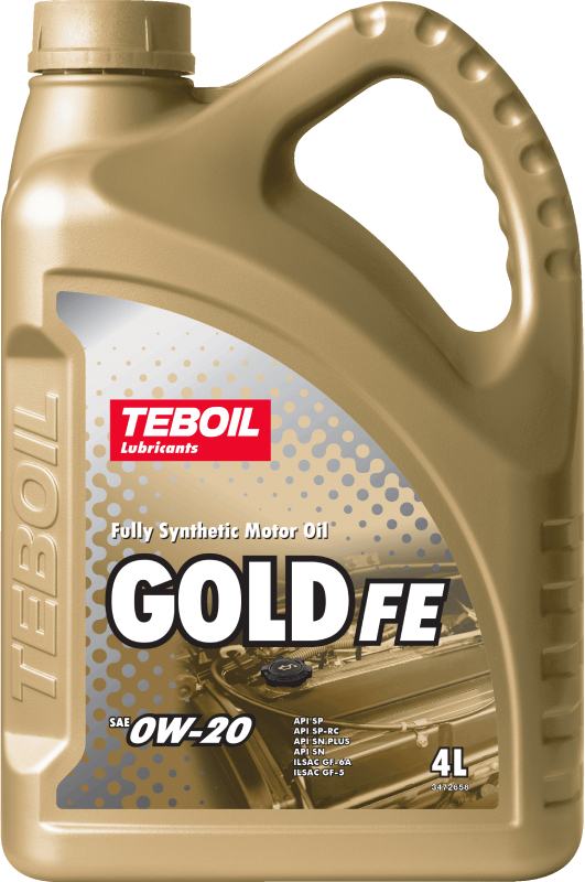 фото Моторное масло TEBOIL GOLD FE 0W-20 4л (Россия, Торжок) 