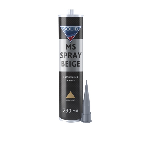 фото Герметик распыляемый Solid PROF MS Spray Beige бежевый 290мл 