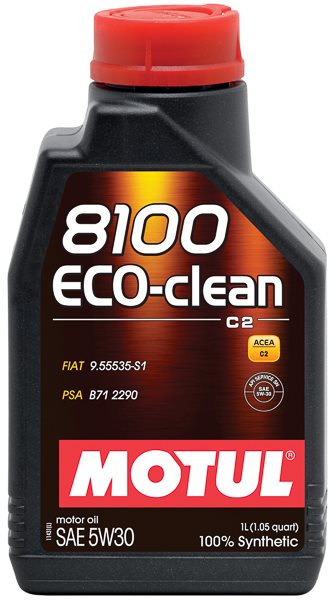 фото Моторное масло MOTUL 8100 Eco Clean 5W-30 A5/B5/C2 1л. 