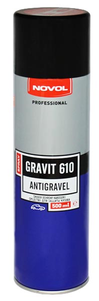 фото Антигравий "Novol" HS GRAVIT 610 черный (0,5л)  (арт.37620/34252) 