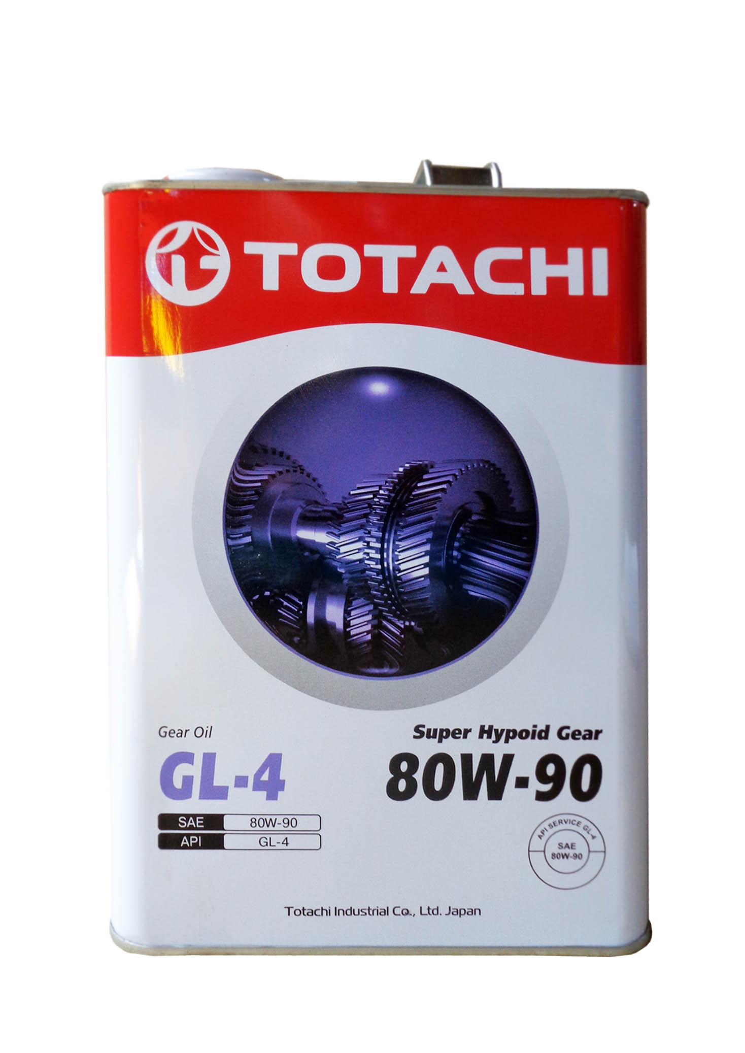 фото Трансмиссионное масло Totachi Super Hypoid Gear 80W-90 GL-4  4 л. 