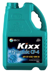 фото Моторное масло KIXX Dynamic CF-4 10W-30 6л 