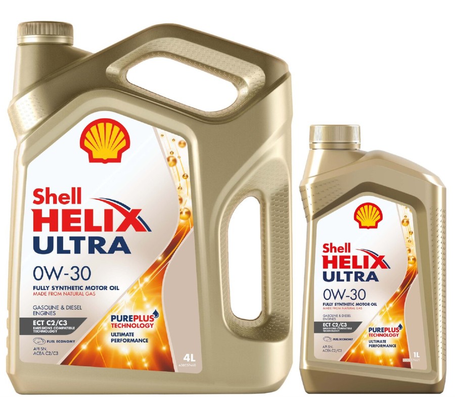 фото Моторное масло Shell Helix Ultra ECT C2/C3 0W-30 4+1 