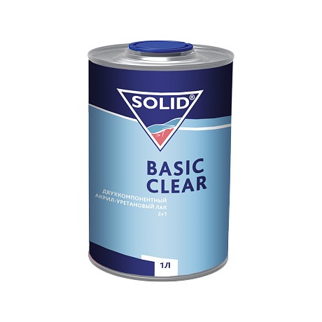фото Лак SOLID Basic clear 2К акрил-уретановый MS 1000мл.+500мл. 