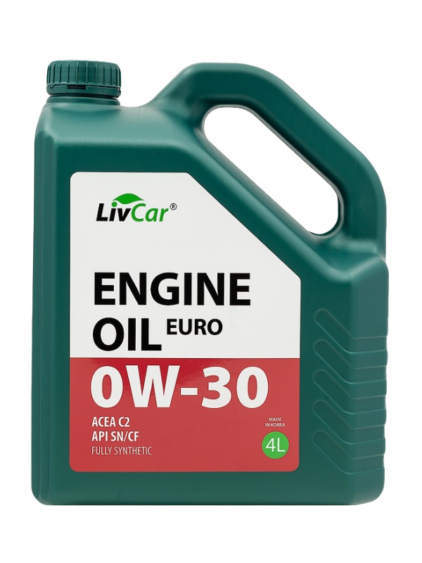 фото Моторное масло LIVCAR EURO ENGINE OIL 0W-30 ACEA C2 API SN/CF 4л 