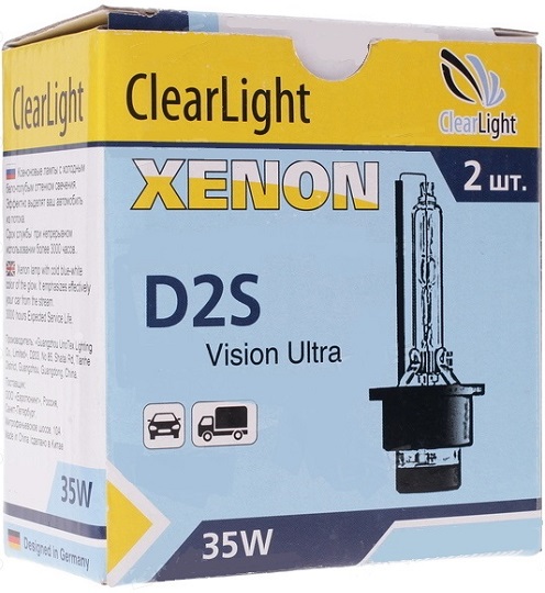 фото Автолампа ксенон ClearLight D2S 8000K 