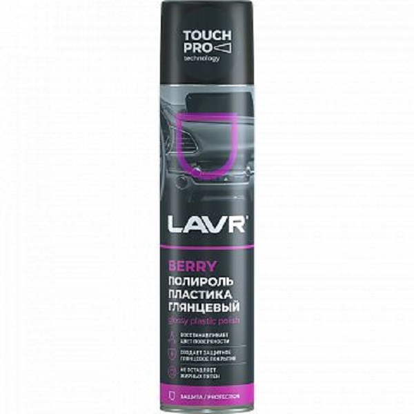 фото Полироль пластика Lavr глянцевый 400мл. Ln2435 