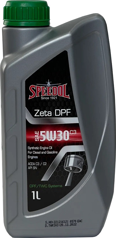 фото Моторное масло SPEEDOL ZETA DPF 5W-30 C3, 1л 