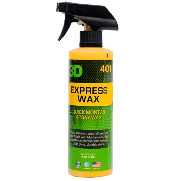 фото Восковое покрытие 3D 401 Express Wax спрей 0,48л 