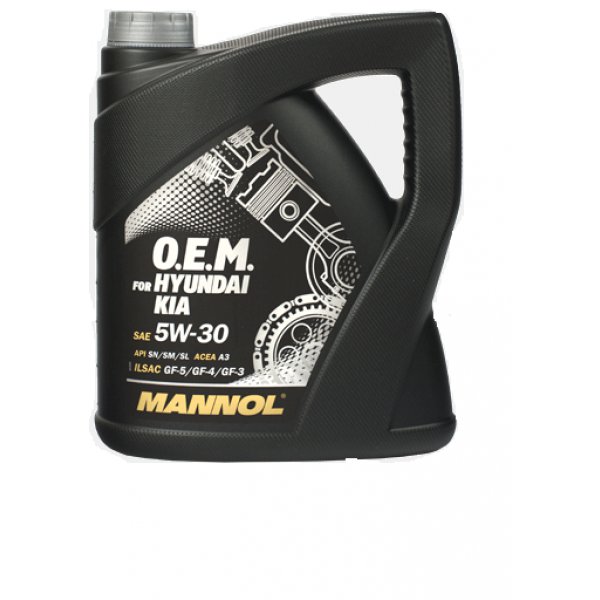 фото Моторное масло Mannol OEM Hyundai Kia 5W-30 7713 4л. 