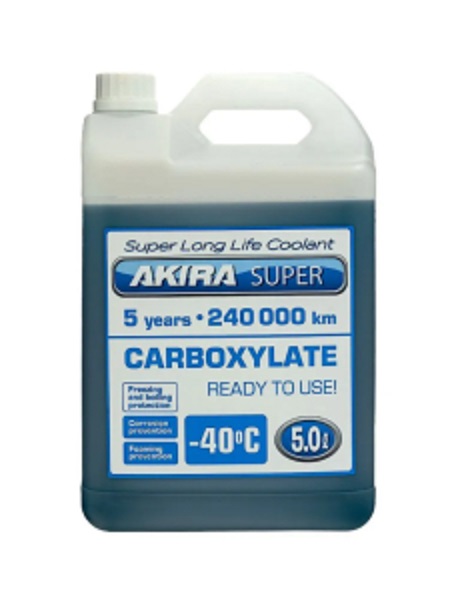 фото Антифриз Akira Super Long-life Coolant blue -40 5л. 