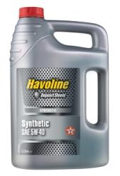 фото Моторное масло TEXACO Havoline Synthetic 5W-40 5л 