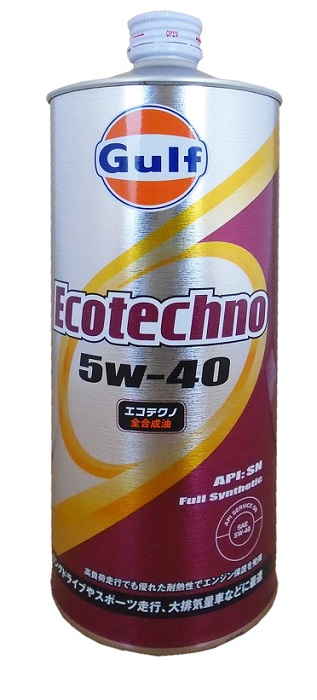 фото Моторное масло GULF Ecotechno SAE 5W-40 1л 