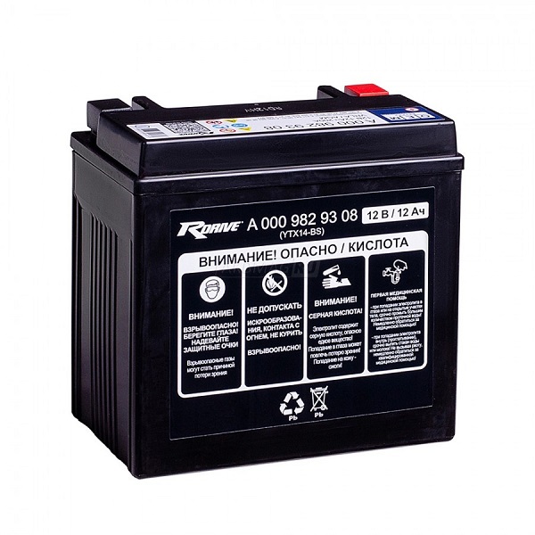 фото Аккумулятор RDrive OEM YTX14-BS (A0009829308) 